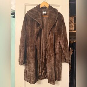 SOLD!! Slinky Brand Chocolate Teddy Jacket